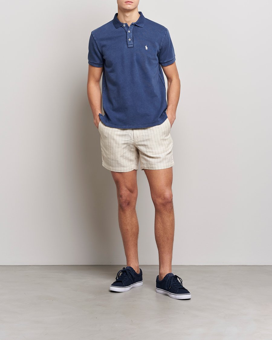Homme | Polos | Polo Ralph Lauren | Custom Fit Spa Terry Polo Newport Navy
