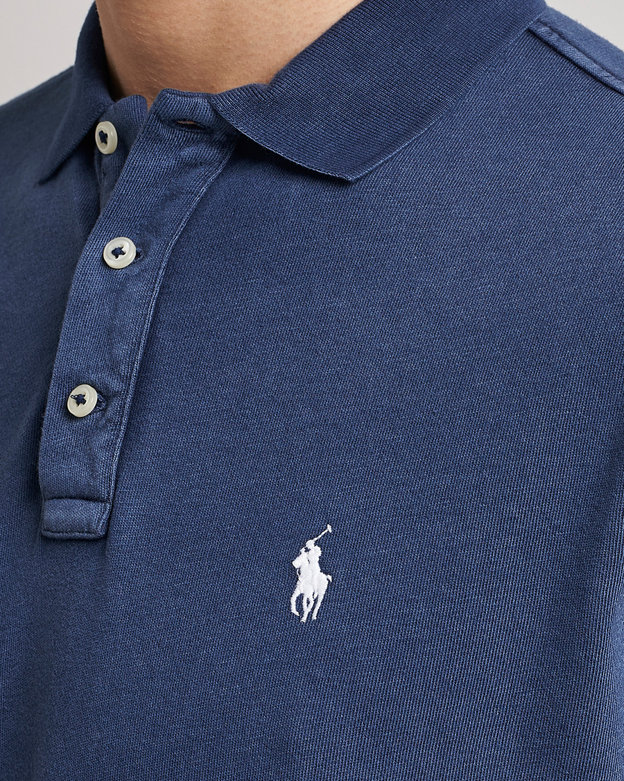 Homme | Polos | Polo Ralph Lauren | Custom Fit Spa Terry Polo Newport Navy