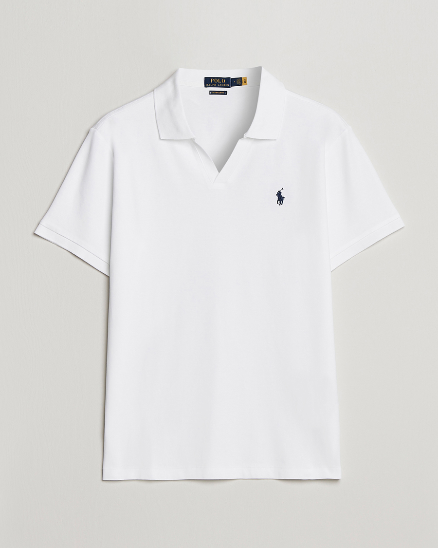 Homme | Polos | Polo Ralph Lauren | Luxury Cotton Polo White