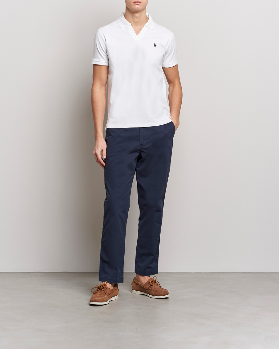 Homme | Polos | Polo Ralph Lauren | Luxury Cotton Polo White