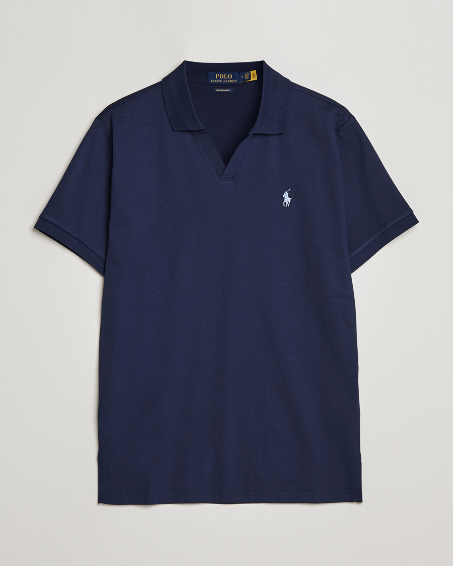 Homme | Polos | Polo Ralph Lauren | Pima Cotton Polo Refined Navy