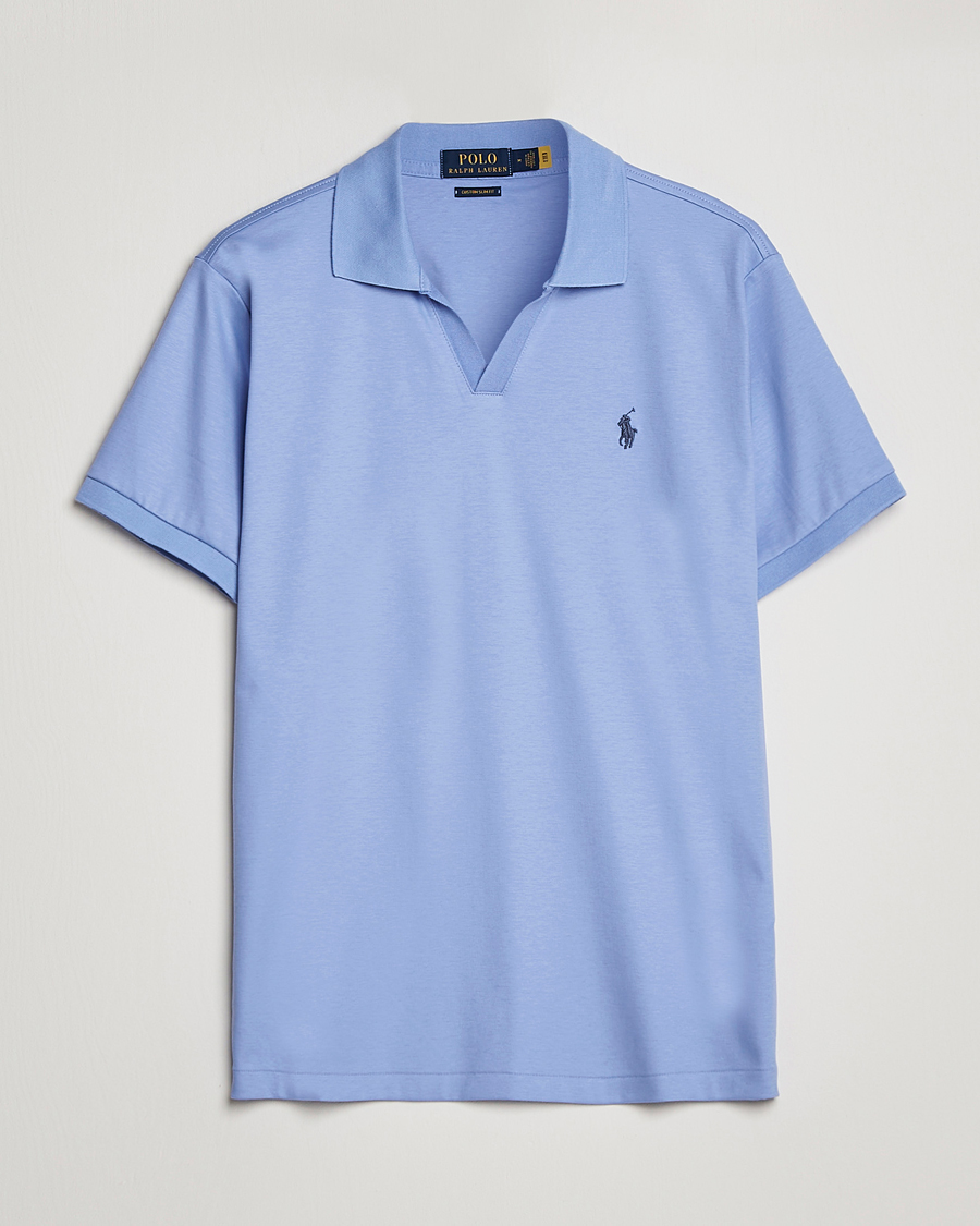 Homme | Polos | Polo Ralph Lauren | Luxury Pima Cotton Polo Lafayette Blue
