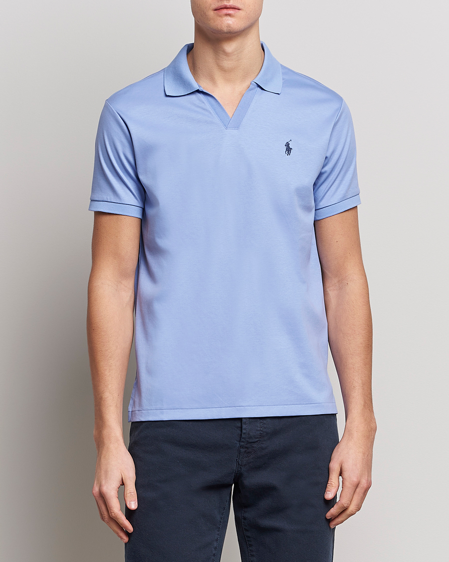 Homme | Polos | Polo Ralph Lauren | Luxury Pima Cotton Polo Lafayette Blue