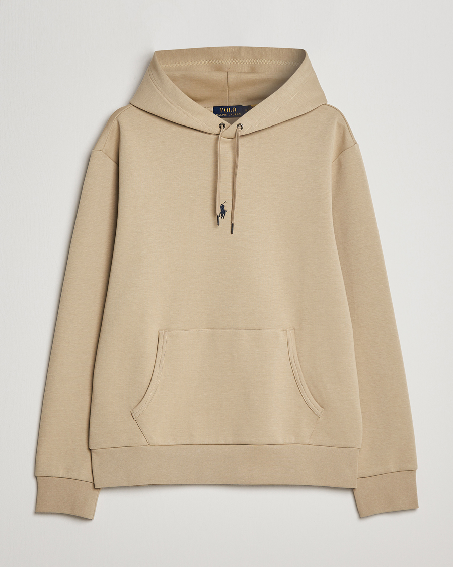 Homme | Pulls Et Tricots | Polo Ralph Lauren | Double Knit Center Logo Hoodie Classic Khaki