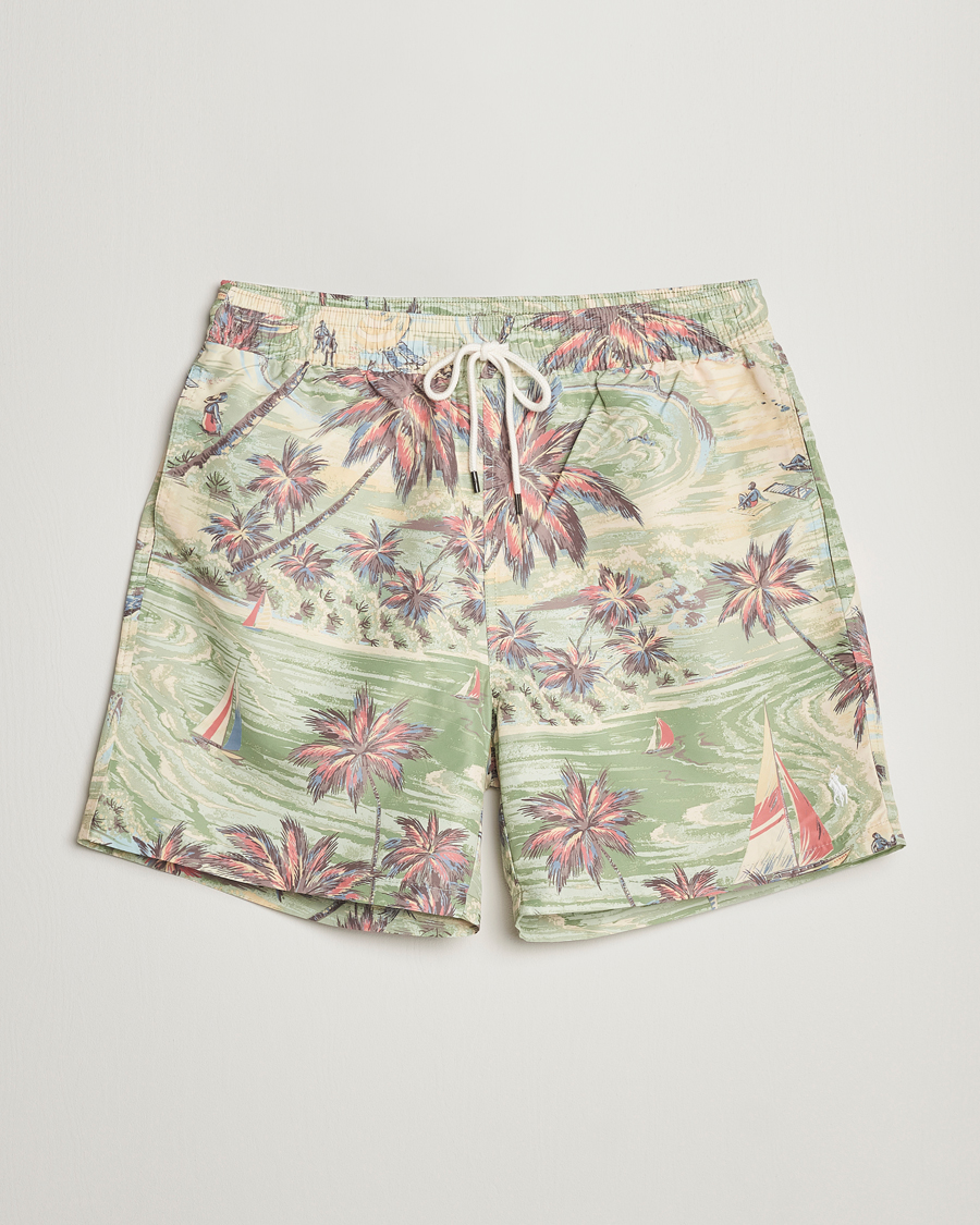 Homme | Maillots De Bain | Polo Ralph Lauren | Hawaiian Bazar Swimshorts Beach Green