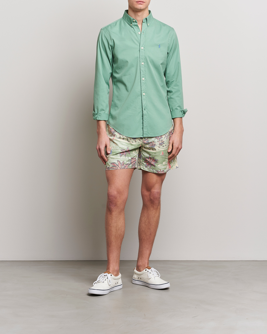 Homme | Maillots De Bain | Polo Ralph Lauren | Hawaiian Bazar Swimshorts Beach Green