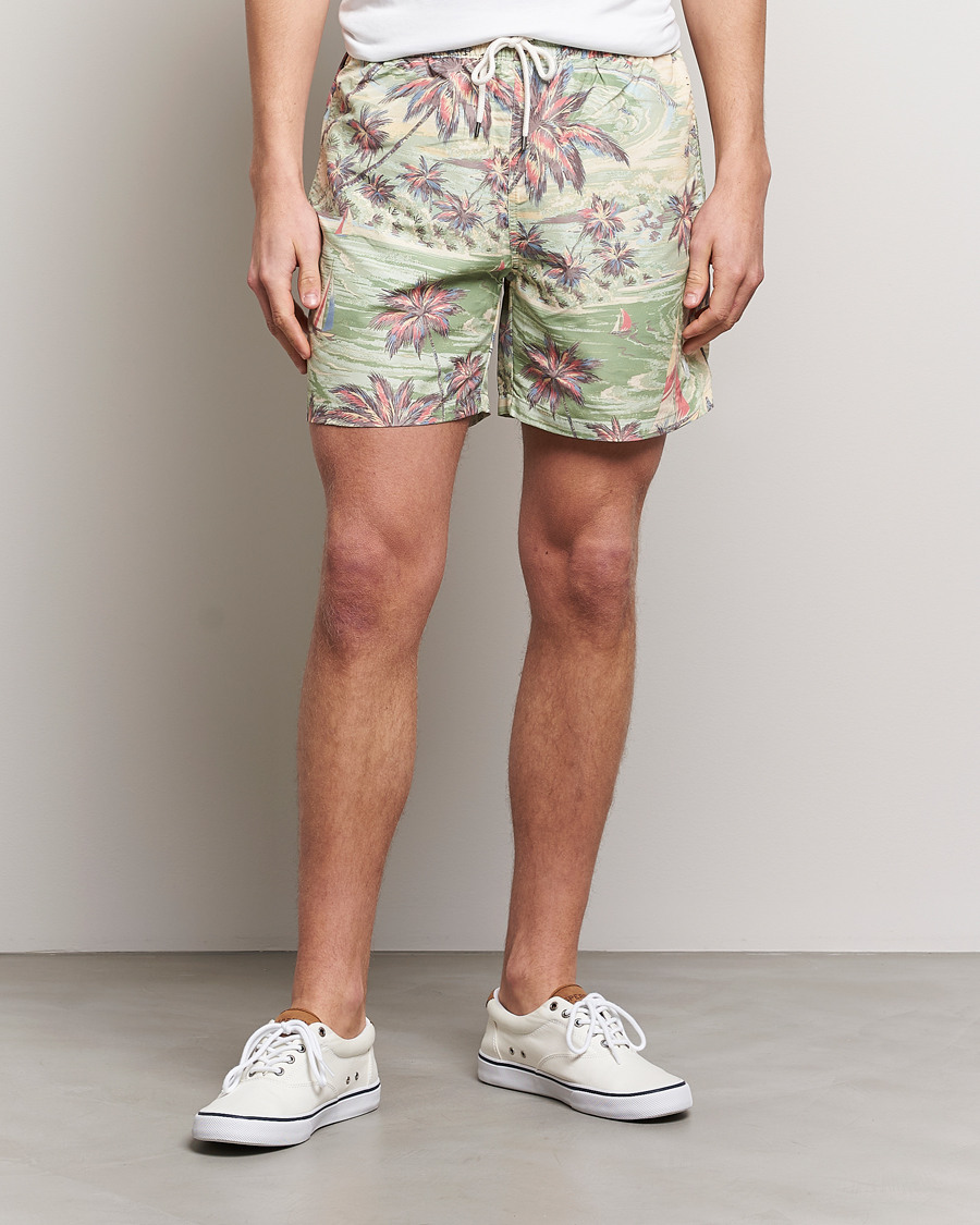 Homme | Maillots De Bain | Polo Ralph Lauren | Hawaiian Bazar Swimshorts Beach Green