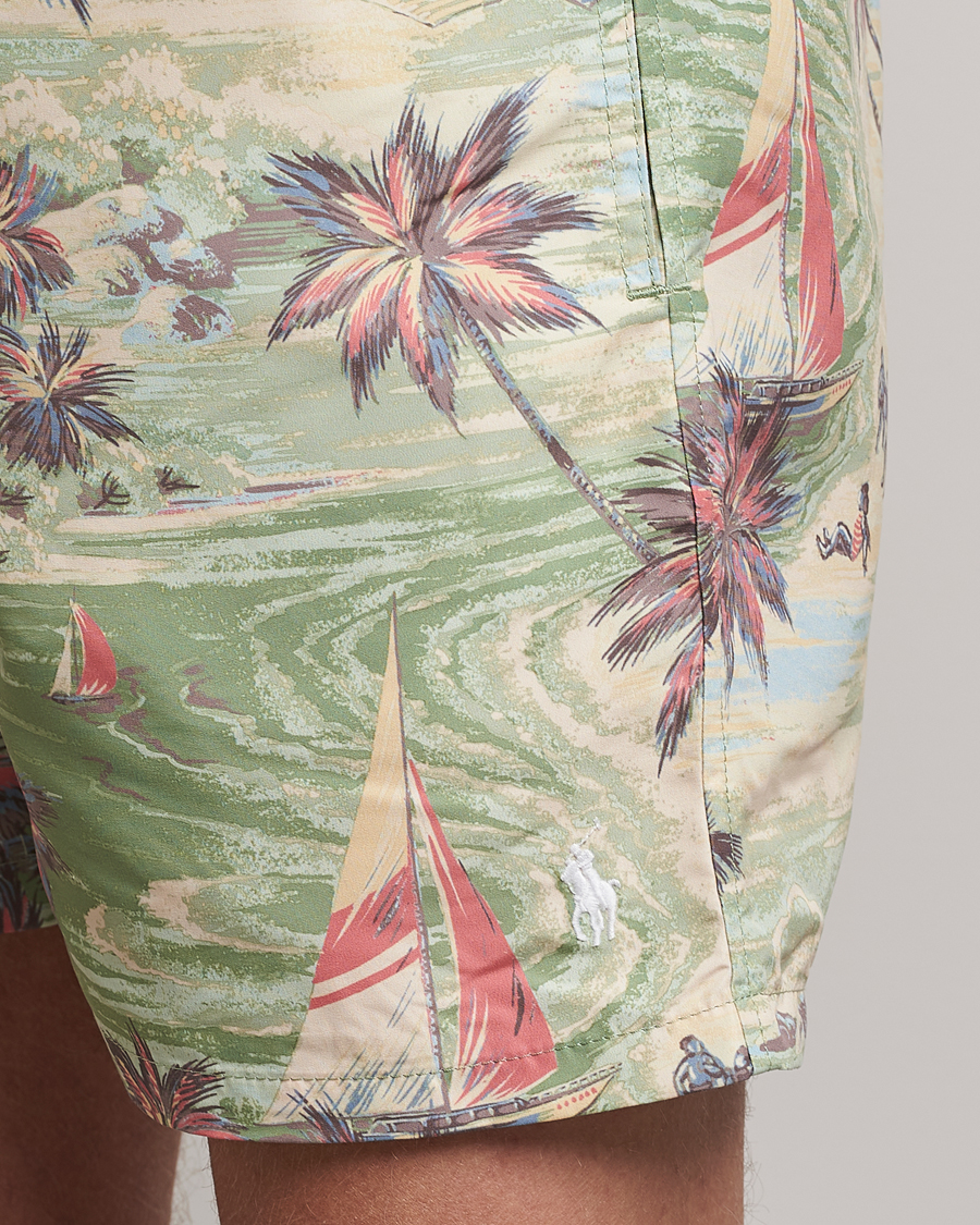 Homme | Maillots De Bain | Polo Ralph Lauren | Hawaiian Bazar Swimshorts Beach Green