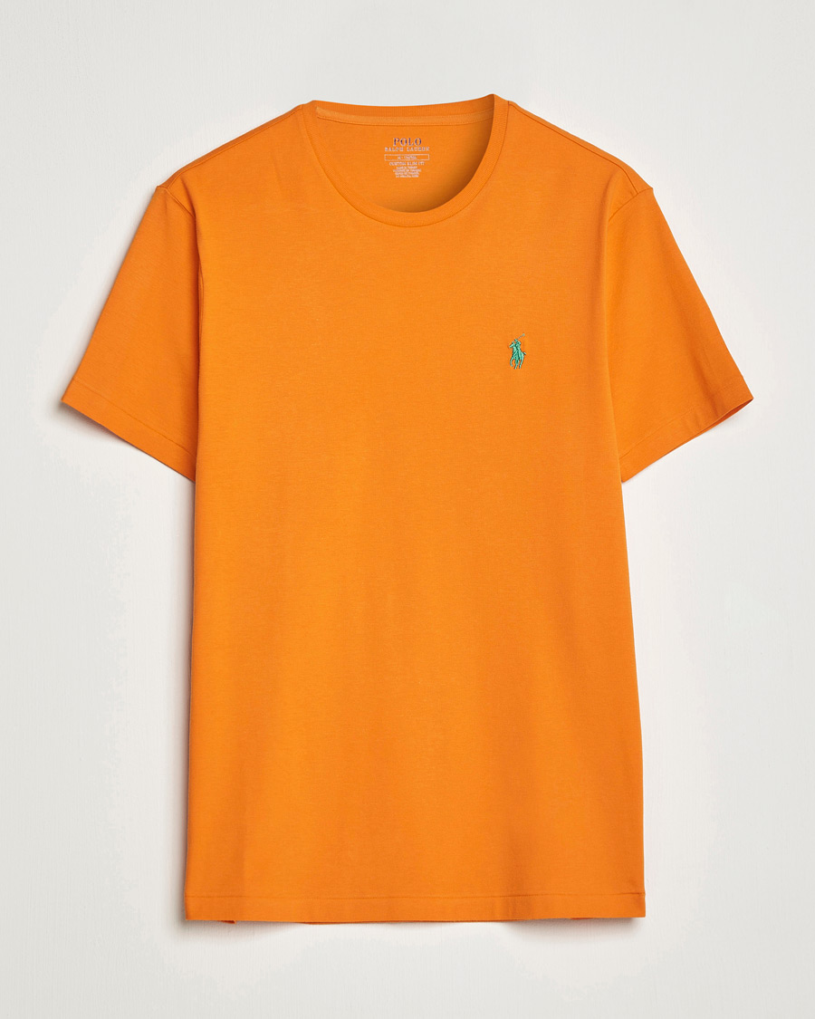 Homme | T-shirts | Polo Ralph Lauren | Crew Neck T-Shirt Optic Orange