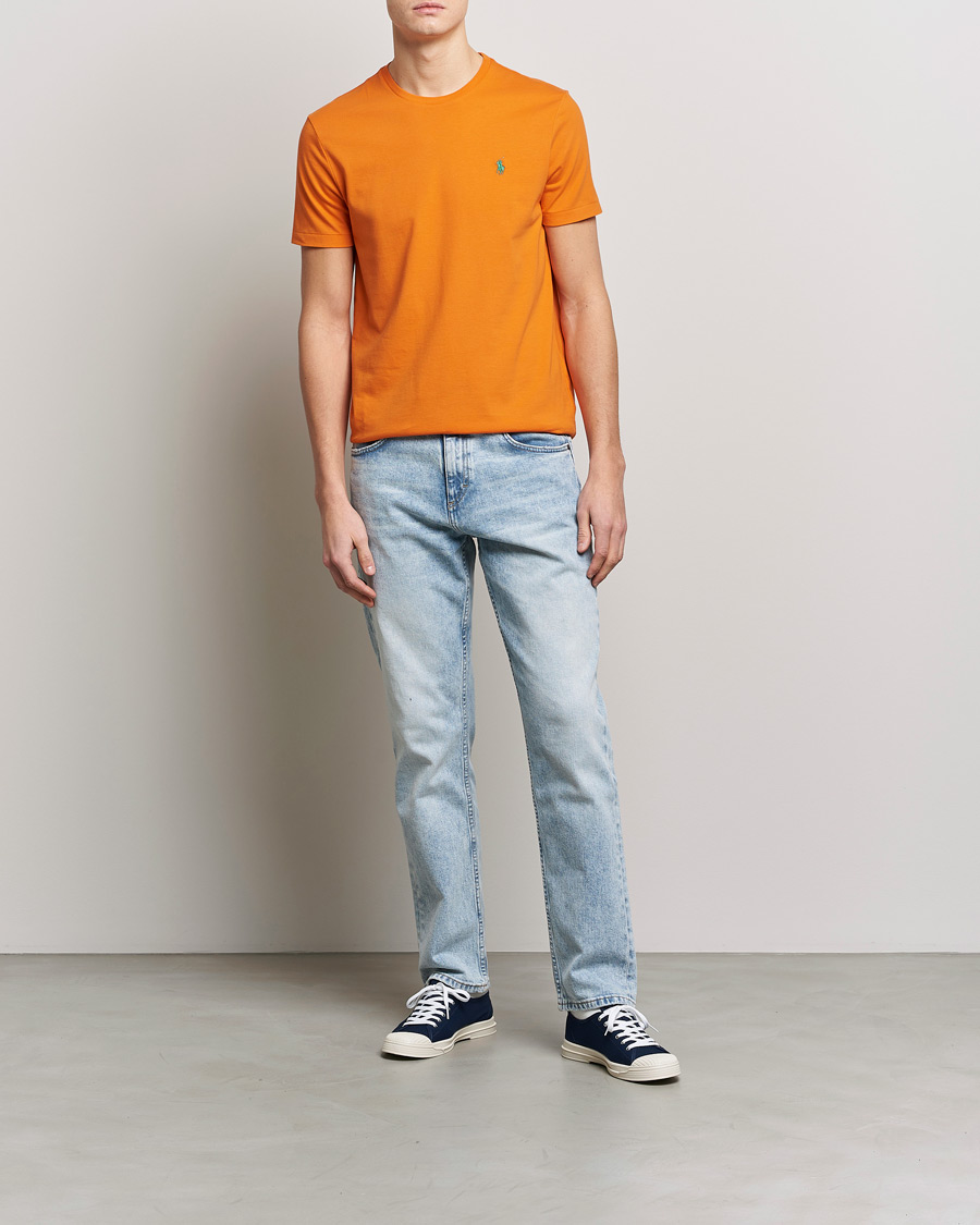 Homme | T-shirts | Polo Ralph Lauren | Crew Neck T-Shirt Optic Orange