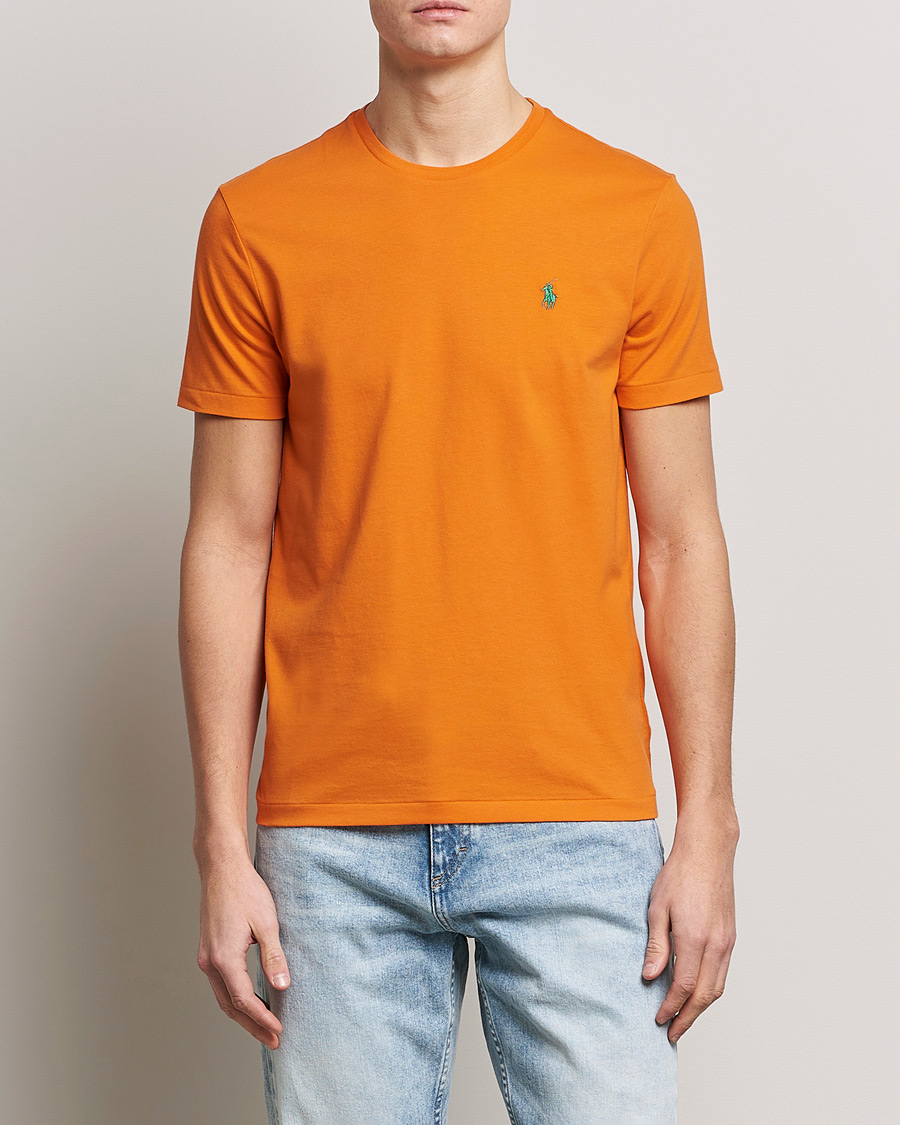 Homme | T-shirts | Polo Ralph Lauren | Crew Neck T-Shirt Optic Orange
