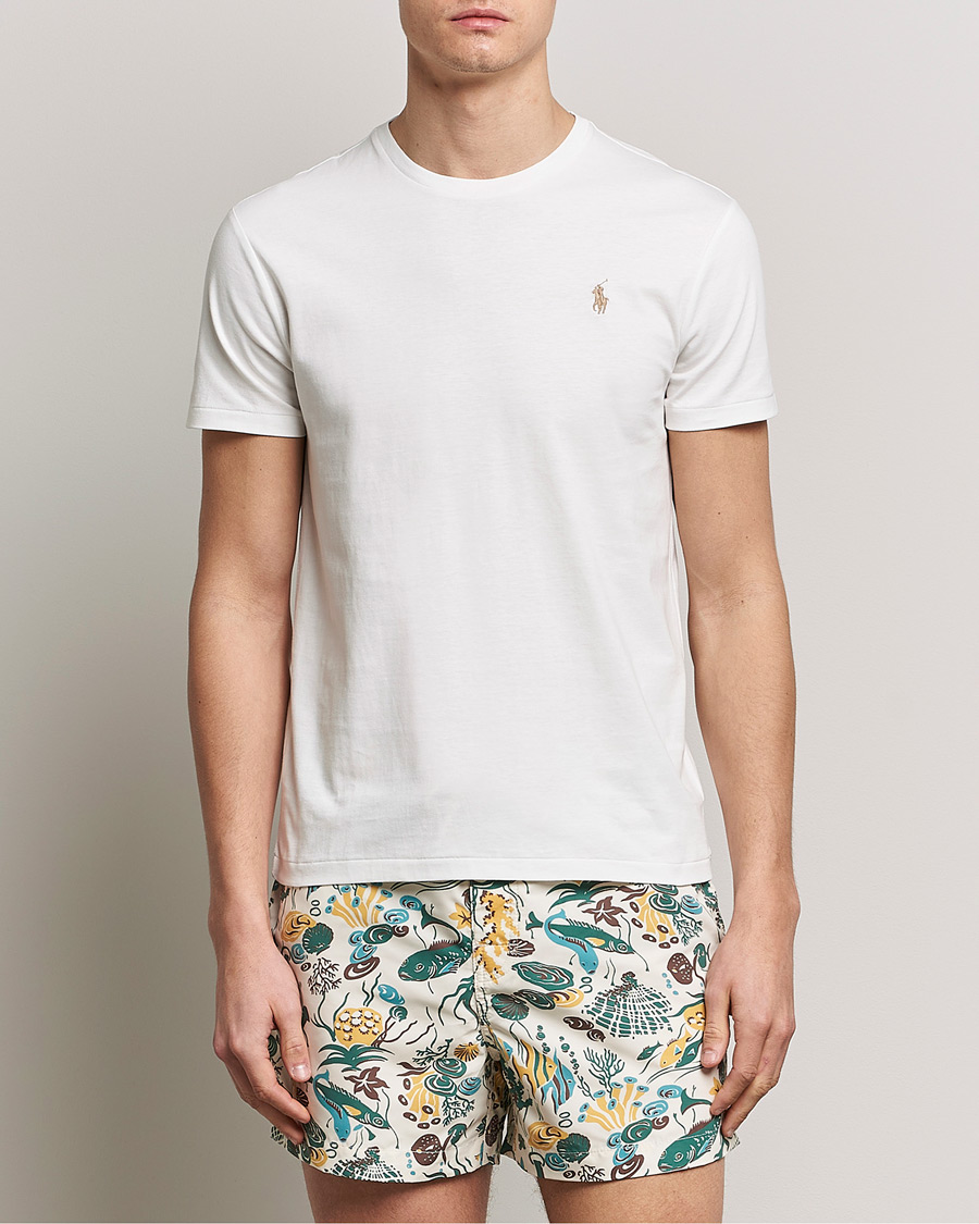 Homme | T-shirts | Polo Ralph Lauren | Crew Neck T-Shirt Deckwash White