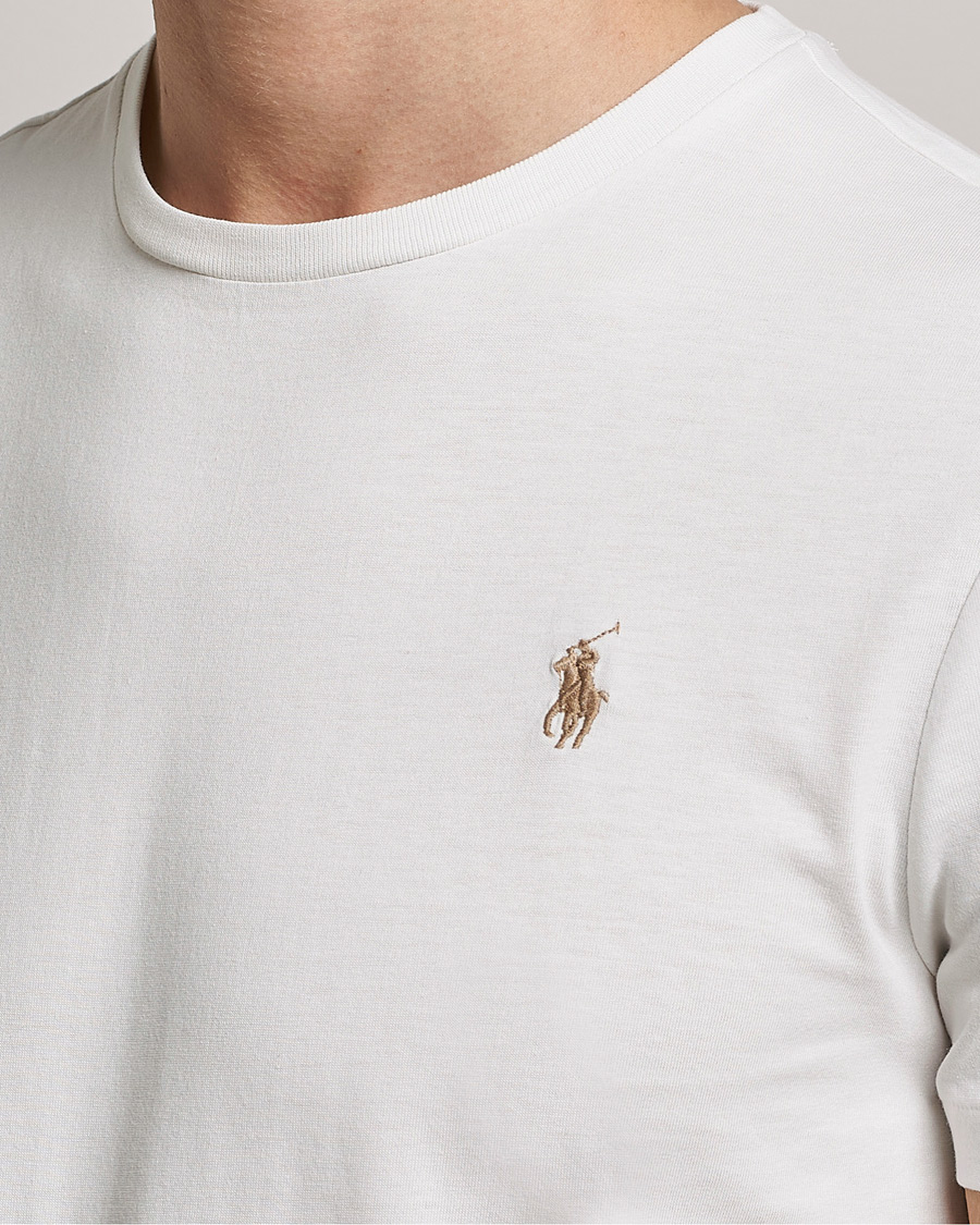 Homme | T-shirts | Polo Ralph Lauren | Crew Neck T-Shirt Deckwash White