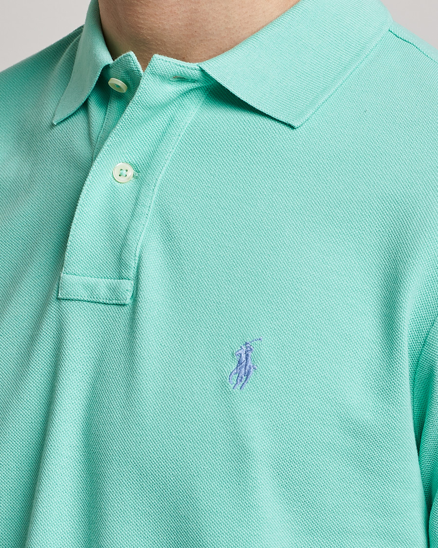 Homme | Polos | Polo Ralph Lauren | Custom Slim Fit Polo Aqua Verde