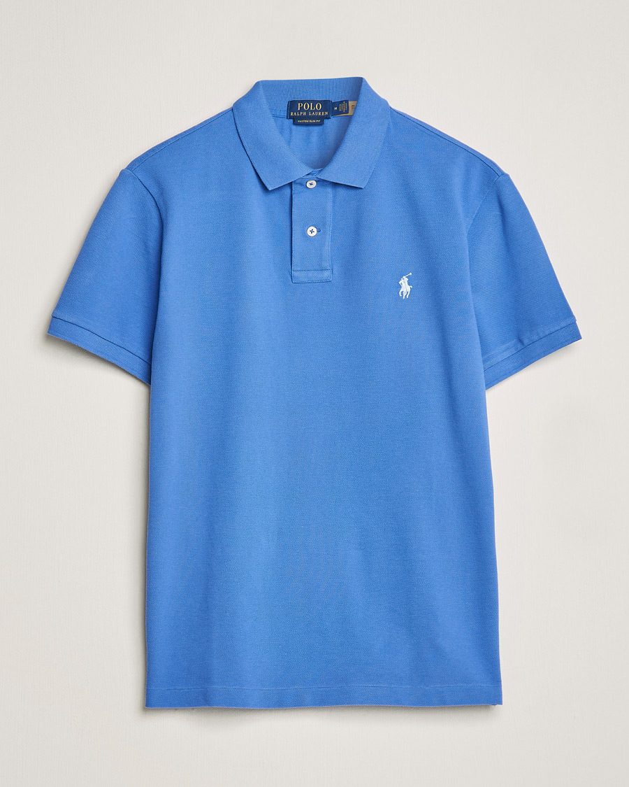 Homme | Polos | Polo Ralph Lauren | Custom Slim Fit Polo Maidstone Blue