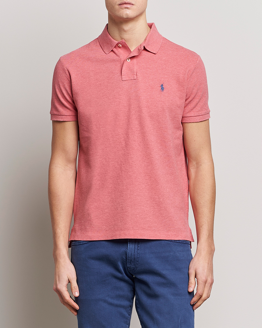 Homme | Polos | Polo Ralph Lauren | Custom Slim Fit Polo Highland Rose Heather