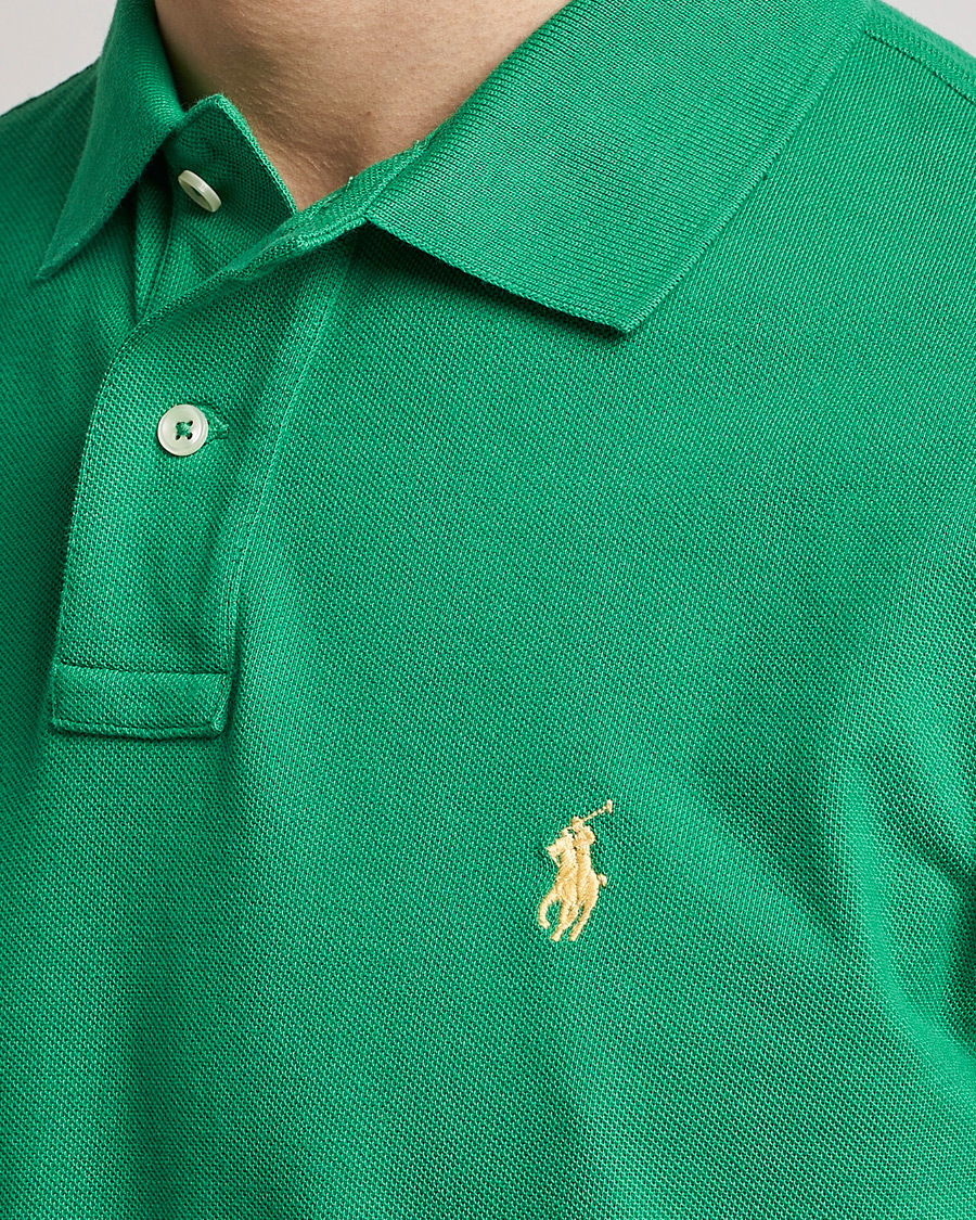 Homme | Polos | Polo Ralph Lauren | Custom Slim Fit Polo Optic Green