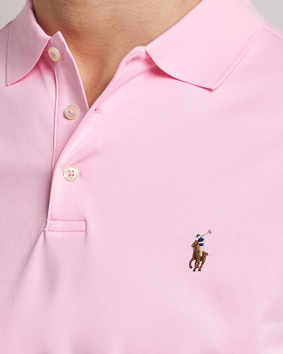 Homme | Polos | Polo Ralph Lauren | Luxury Pima Cotton Polo Carmel Pink
