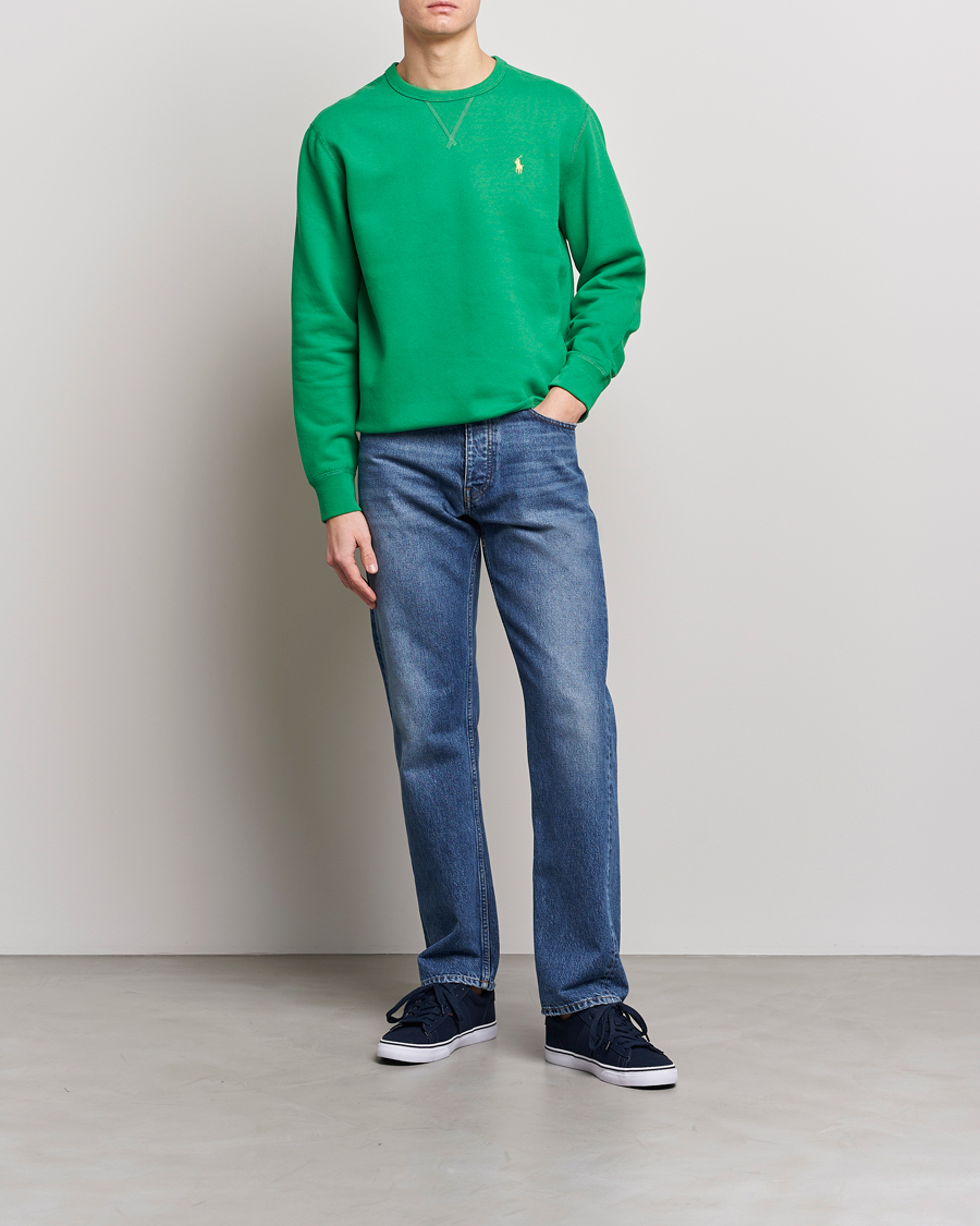 Homme | Pulls Et Tricots | Polo Ralph Lauren | Crew Neck Sweatshirt Optic Green