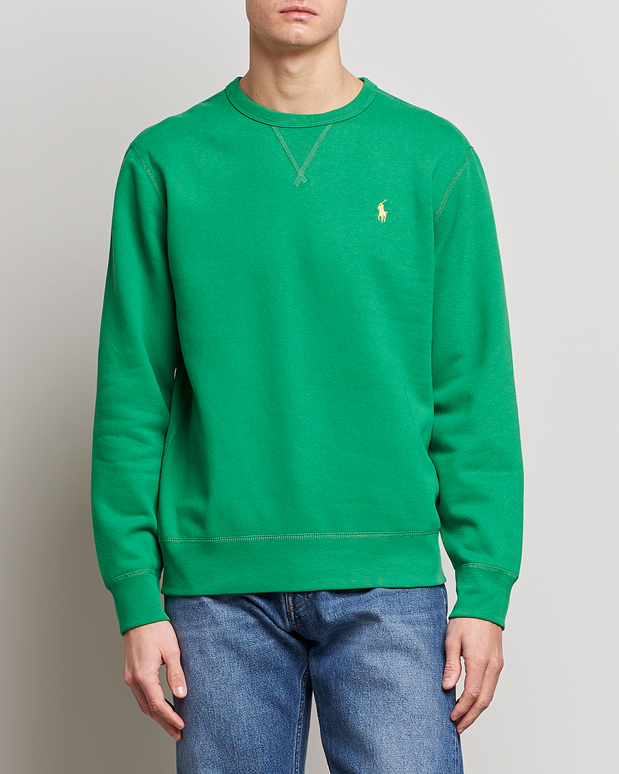 Homme | Pulls Et Tricots | Polo Ralph Lauren | Crew Neck Sweatshirt Optic Green