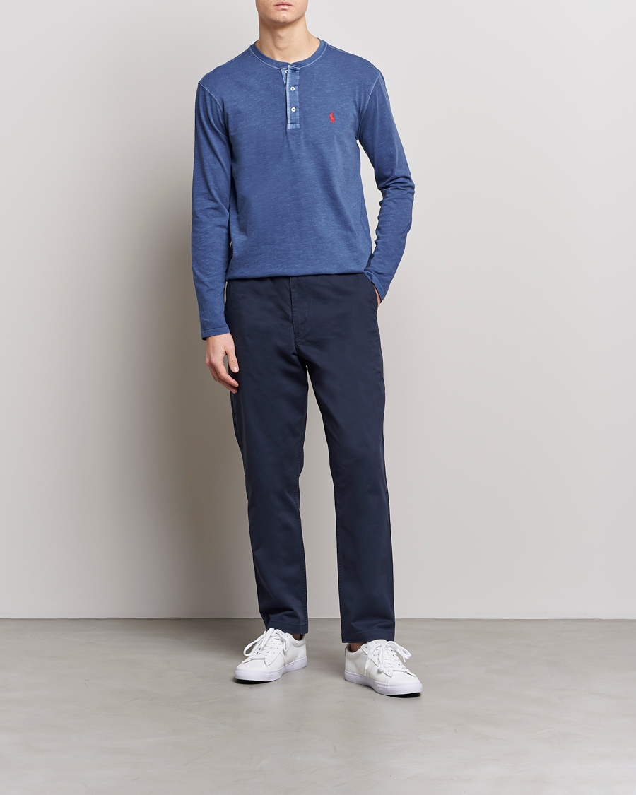 Homme | Pulls Et Tricots | Polo Ralph Lauren | Slub Jersey Henley Old Royal