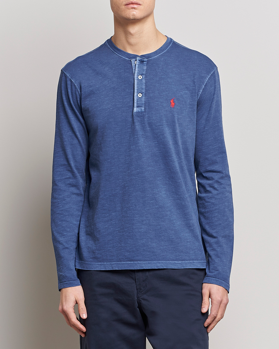 Homme | Pulls Et Tricots | Polo Ralph Lauren | Slub Jersey Henley Old Royal