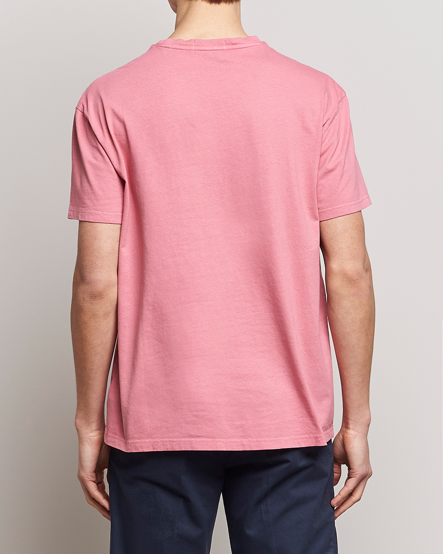 Homme | T-shirts | Polo Ralph Lauren | Cotton/Linen Crew Neck T-Shirt Desert Rose