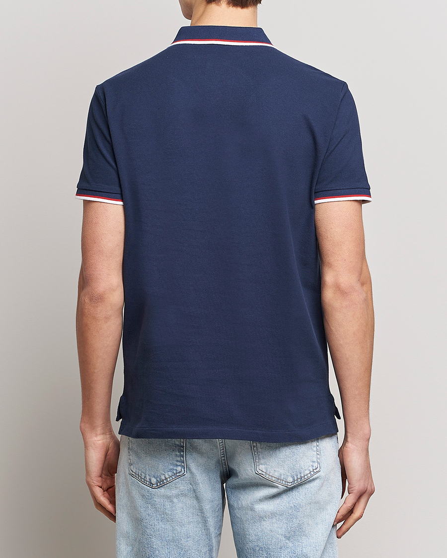 Homme | Polos | Polo Ralph Lauren | Custom Slim Fit Tipped Polo Newport Navy