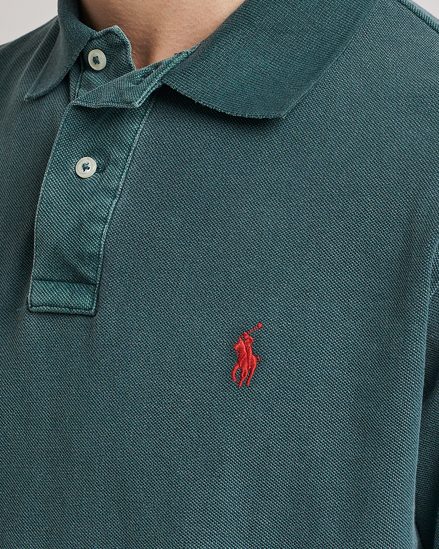 Homme | Polos | Polo Ralph Lauren | Heritage Mesh Polo Forest Green