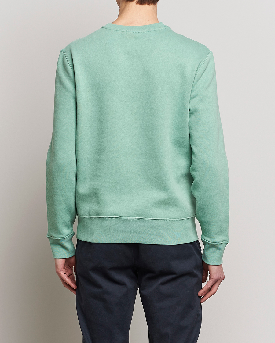 Homme | Pulls Et Tricots | Polo Ralph Lauren | Printed Fishing Bear Crew Neck Sweatshirt Faded Mint