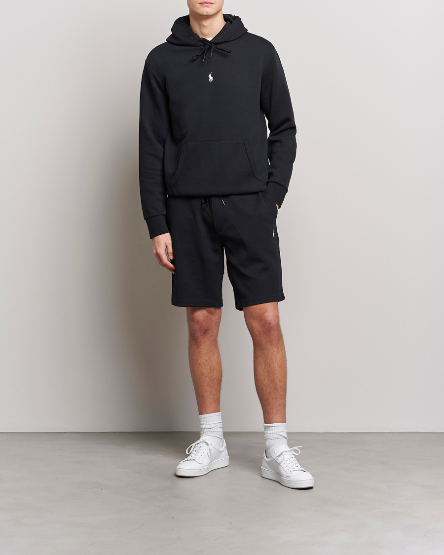 Homme | Pulls Et Tricots | Polo Ralph Lauren | Double Knit Center Logo Hoodie Black
