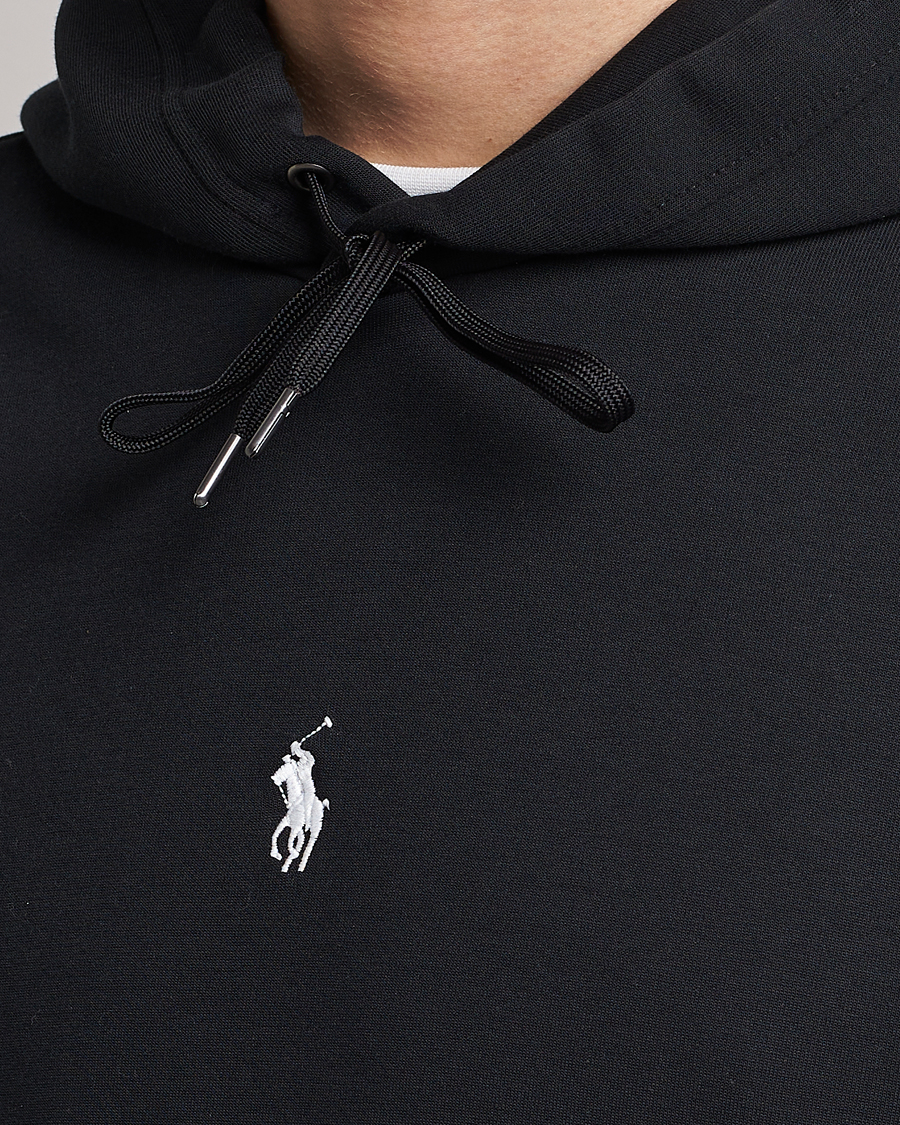 Homme | Pulls Et Tricots | Polo Ralph Lauren | Double Knit Center Logo Hoodie Black