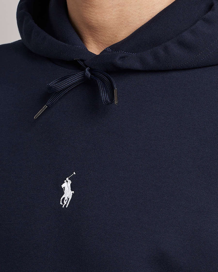 Homme | Pulls Et Tricots | Polo Ralph Lauren | Double Knit Center Logo Hoodie Aviator Navy
