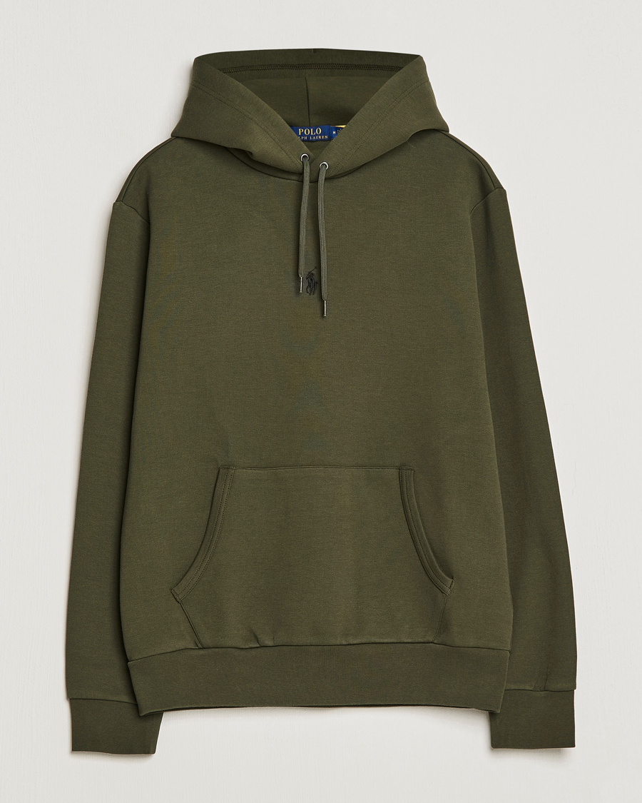 Homme | Pulls Et Tricots | Polo Ralph Lauren | Double Knit Center Logo Hoodie Company Olive