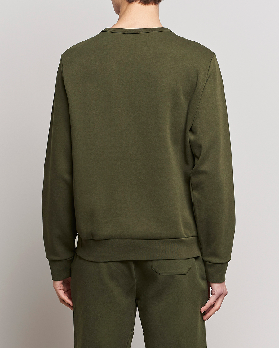 Homme | Pulls Et Tricots | Polo Ralph Lauren | Double Knit Center Logo Sweatshirt Company Olive