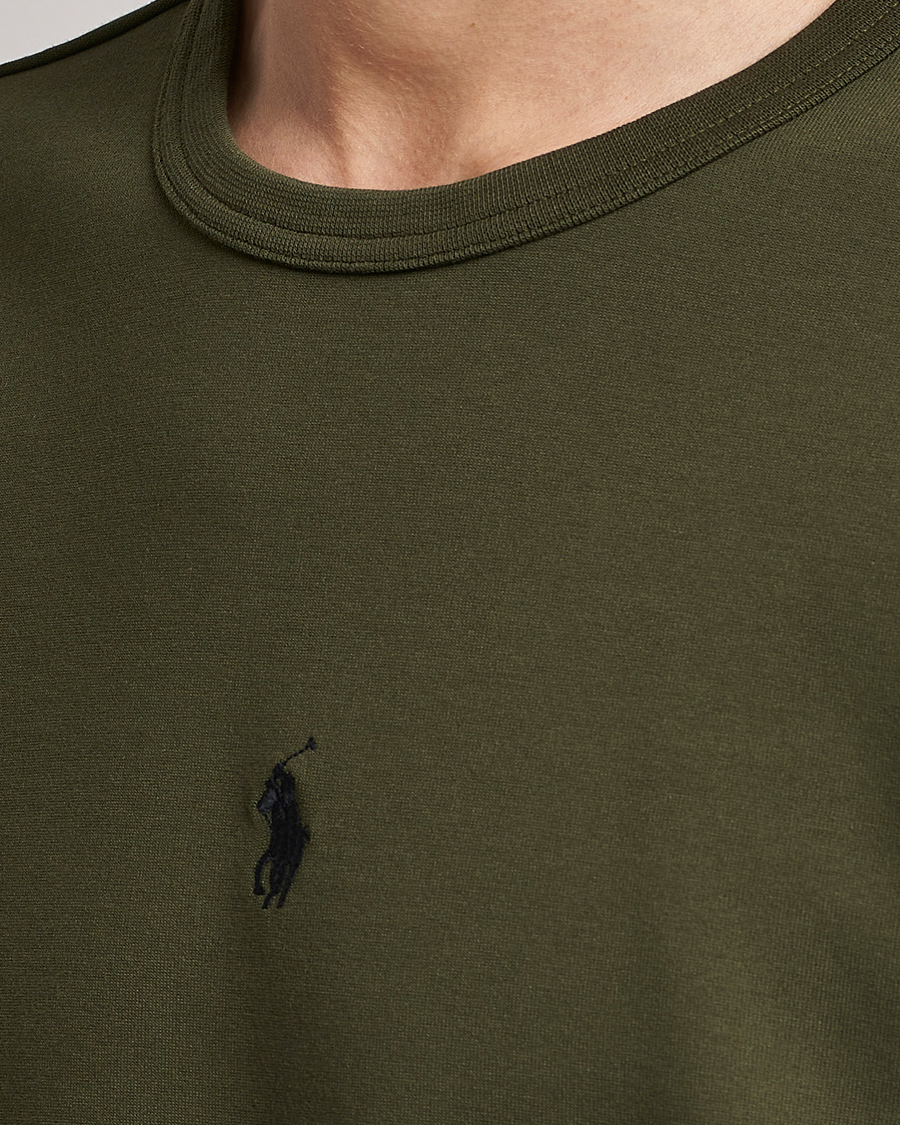 Homme | Pulls Et Tricots | Polo Ralph Lauren | Double Knit Center Logo Sweatshirt Company Olive