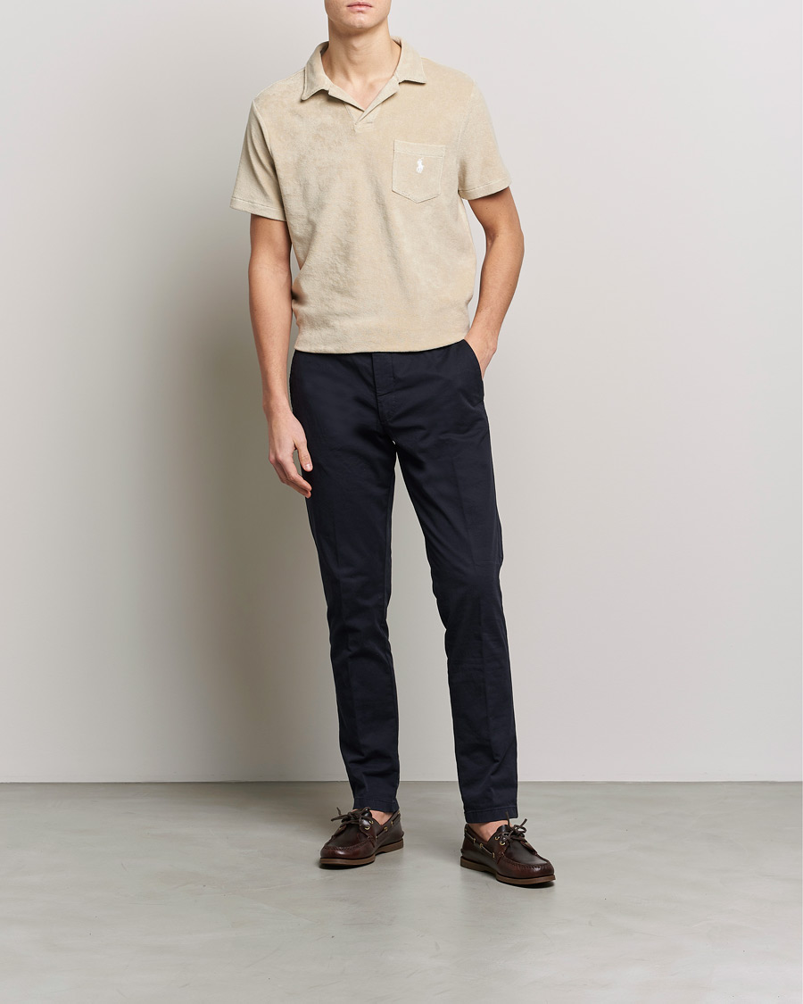 Homme | Polos | Polo Ralph Lauren | Cotton Terry Polo Spring Beige