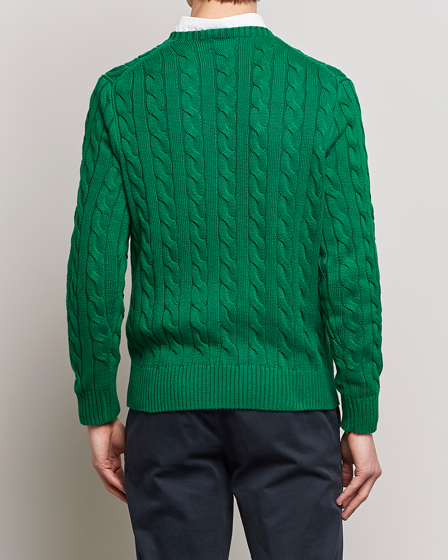 Homme | Pulls Et Tricots | Polo Ralph Lauren | Cotton Cable Pullover Athletic Green