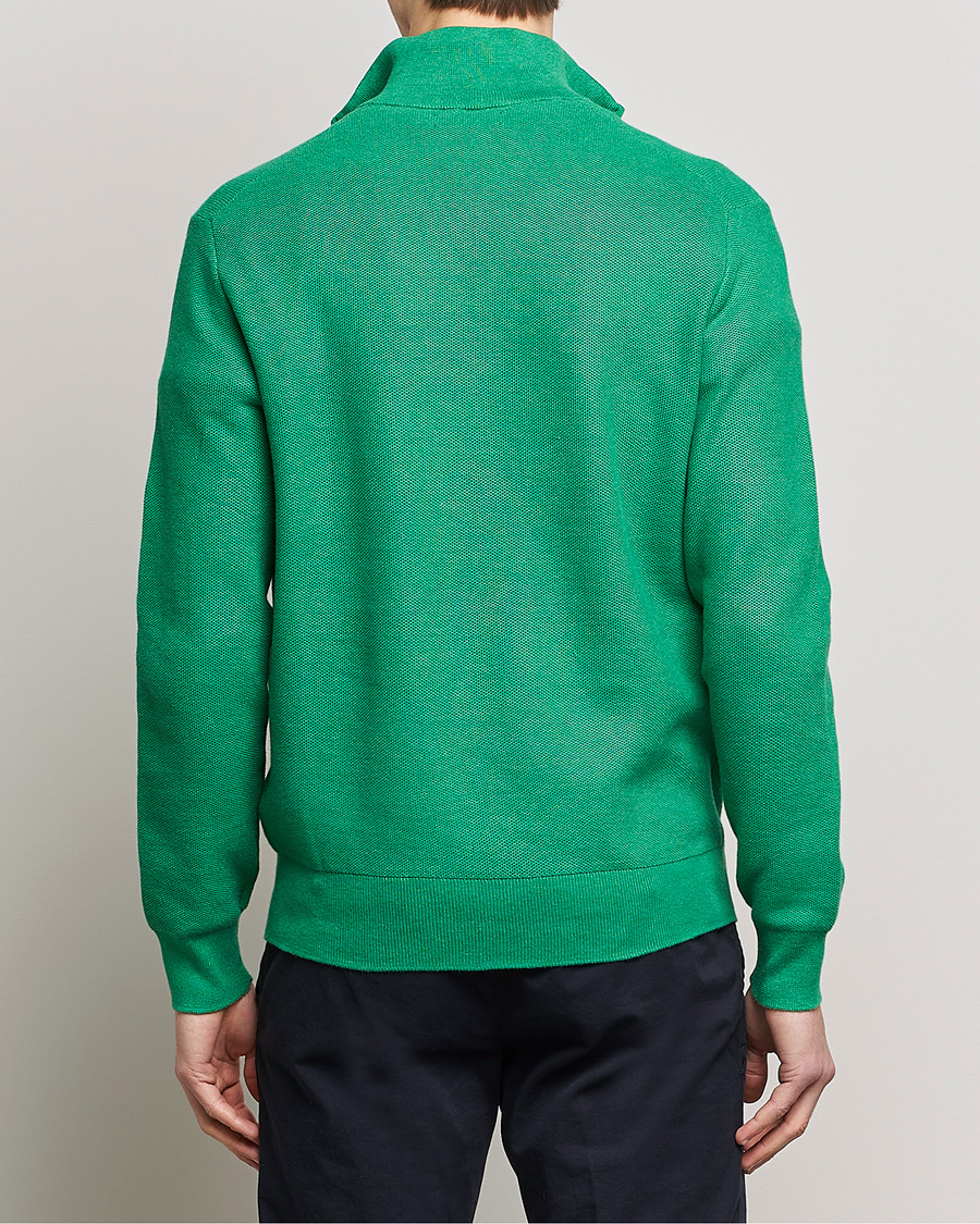 Homme | Pulls Et Tricots | Polo Ralph Lauren | Textured Half-Zip Optic Green Heather