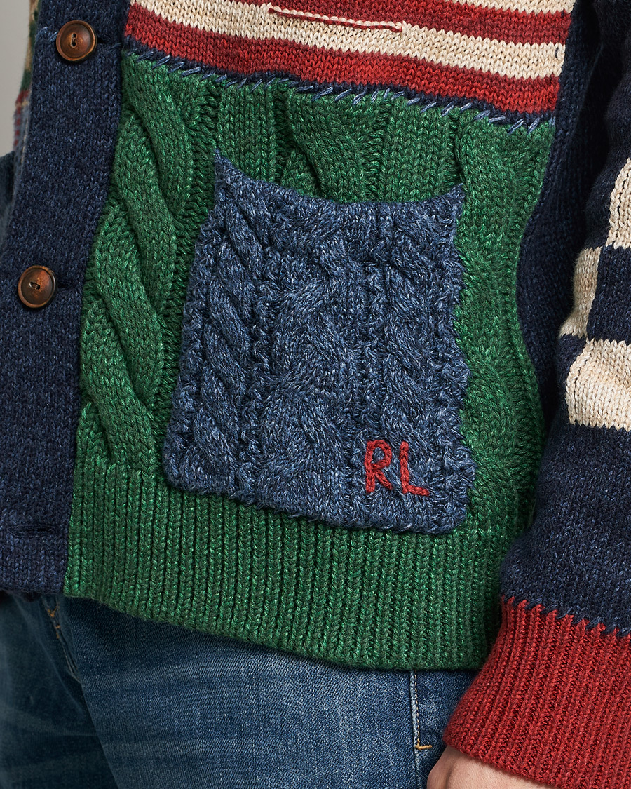 Homme | Pulls Et Tricots | Polo Ralph Lauren | Cotton Blend Shawl Collar Cardigan Multi