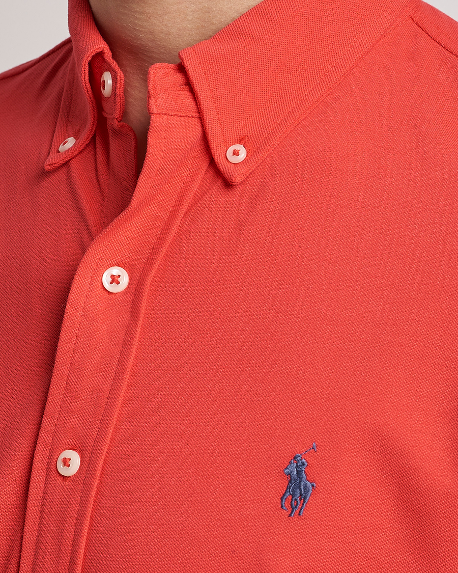 Homme | Chemises | Polo Ralph Lauren | Featherweight Mesh Shirt Red Reef