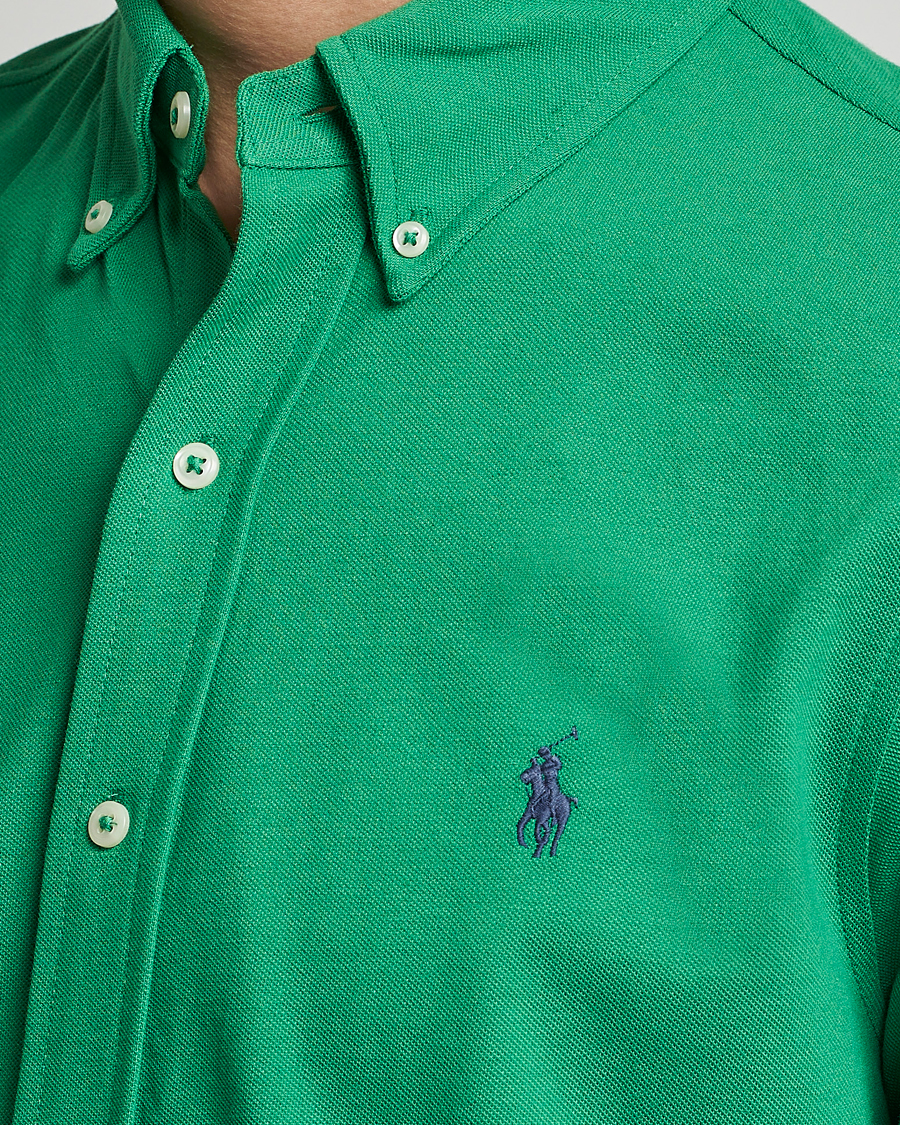 Homme | Chemises | Polo Ralph Lauren | Featherweight Mesh Shirt Optic Green