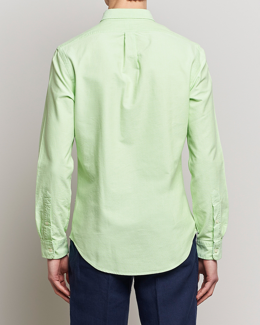 Homme | Chemises | Polo Ralph Lauren | Slim Fit Oxford Button Down Shirt Oasis Green