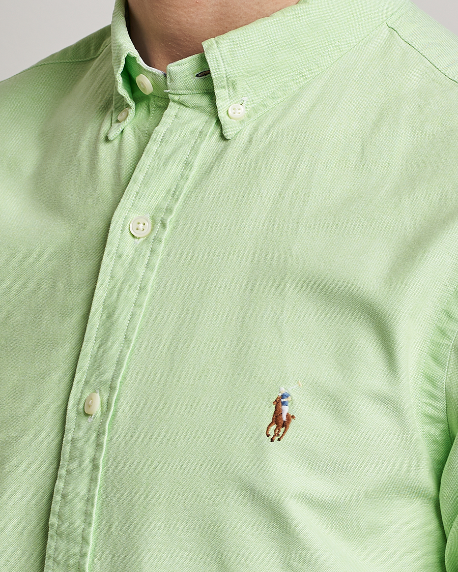 Homme | Chemises | Polo Ralph Lauren | Slim Fit Oxford Button Down Shirt Oasis Green