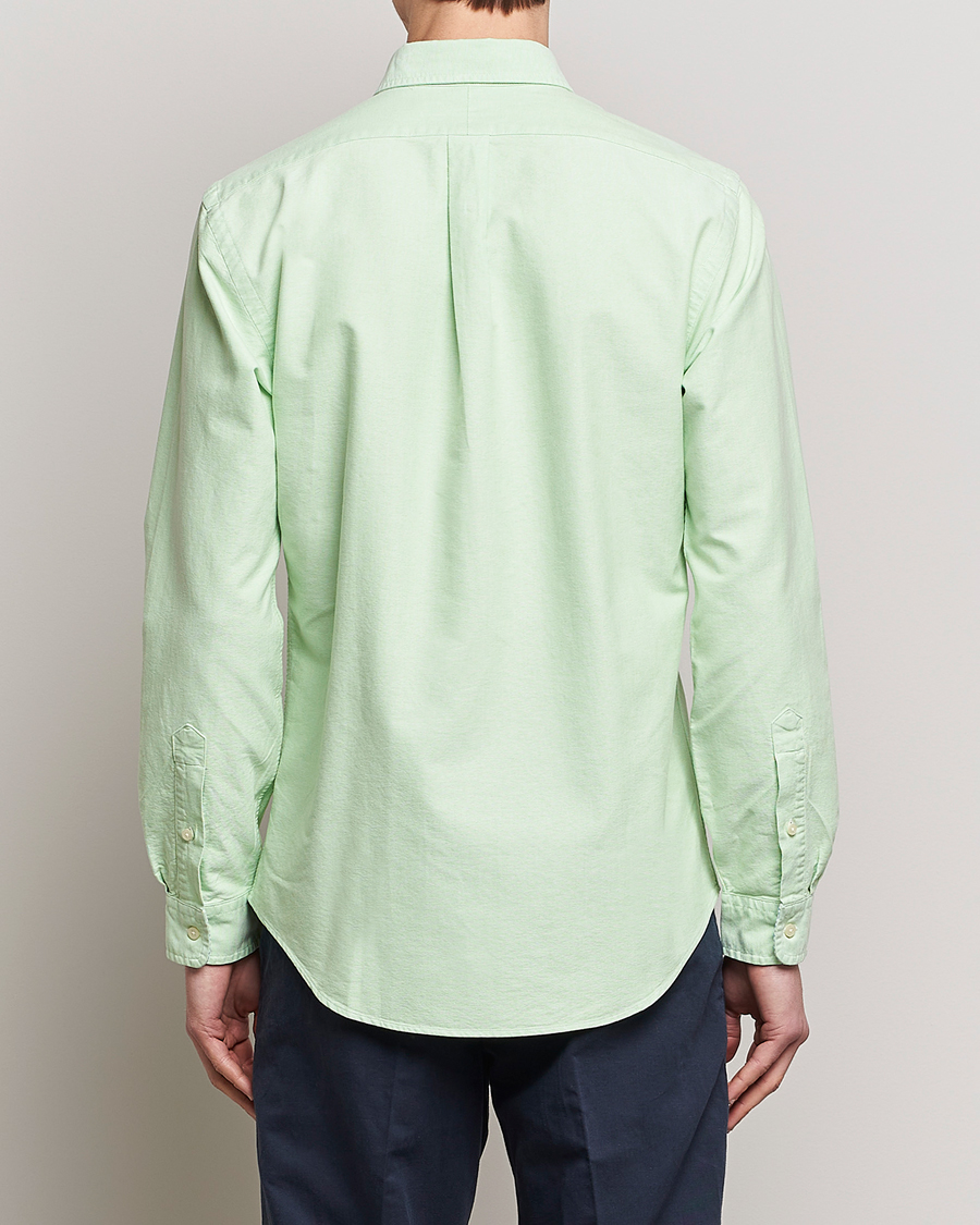 Homme | Chemises | Polo Ralph Lauren | Custom Fit Oxford Button Down Shirt Oasis Green