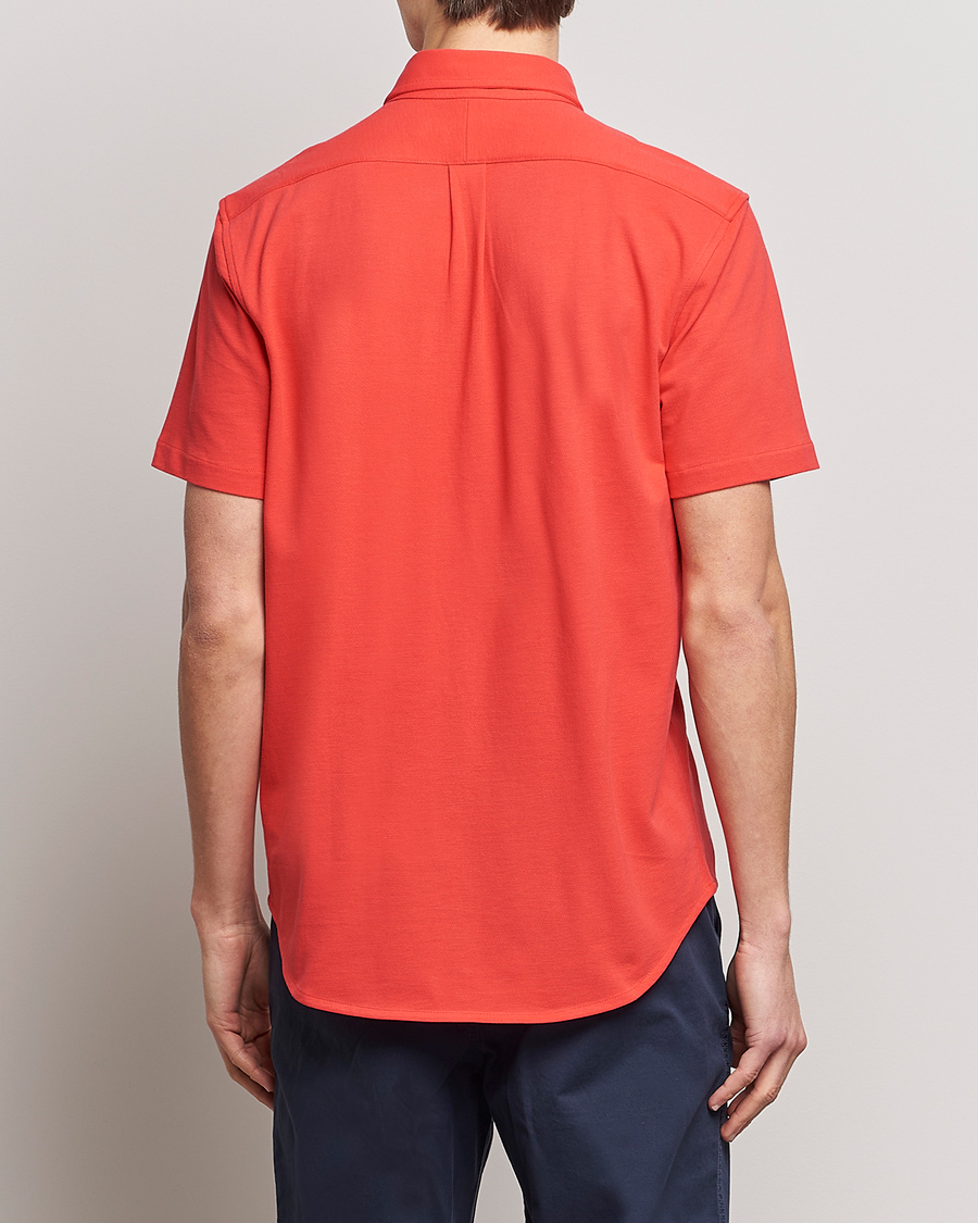 Homme | Chemises | Polo Ralph Lauren | Featherweight Mesh Short Sleeve Shirt Red Reef