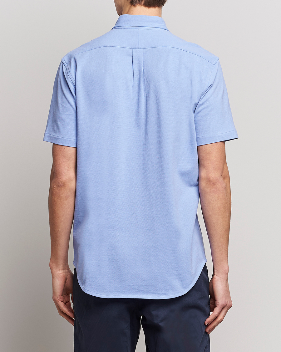 Homme | Chemises | Polo Ralph Lauren | Featherweight Mesh Short Sleeve Shirt Lafayette Blue