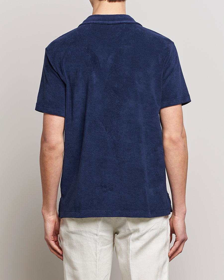 Homme | Chemises | Polo Ralph Lauren | Cotton Terry Short Sleeve Newport Navy