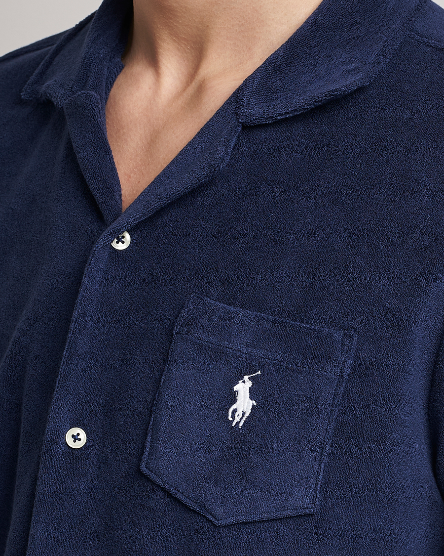 Homme | Chemises | Polo Ralph Lauren | Cotton Terry Short Sleeve Newport Navy