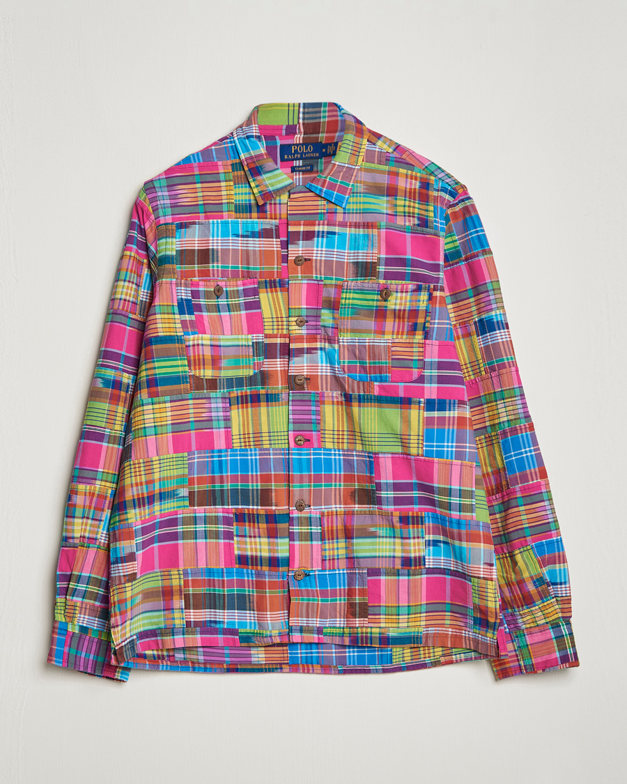Homme | Chemises | Polo Ralph Lauren | Madras Checked Overshirt Patchwork